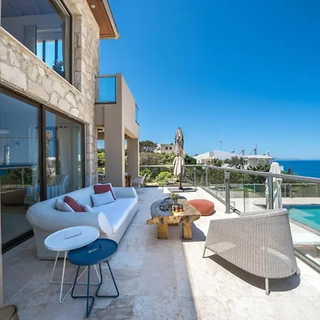 Poseidon One - Sunset & Sea Front Villa
