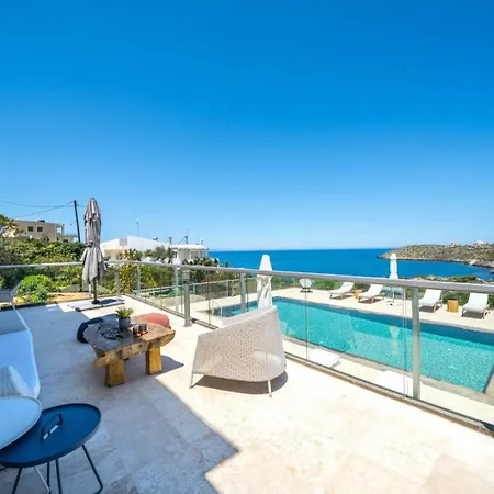 Poseidon One - Sunset & Sea Front Villa