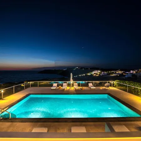 Poseidon One - Sunset & Sea Front Villa *